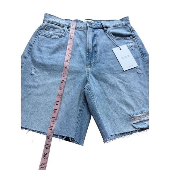 VICI Indio Denim Dad Shorts Size 27 - Picture 9 of 12